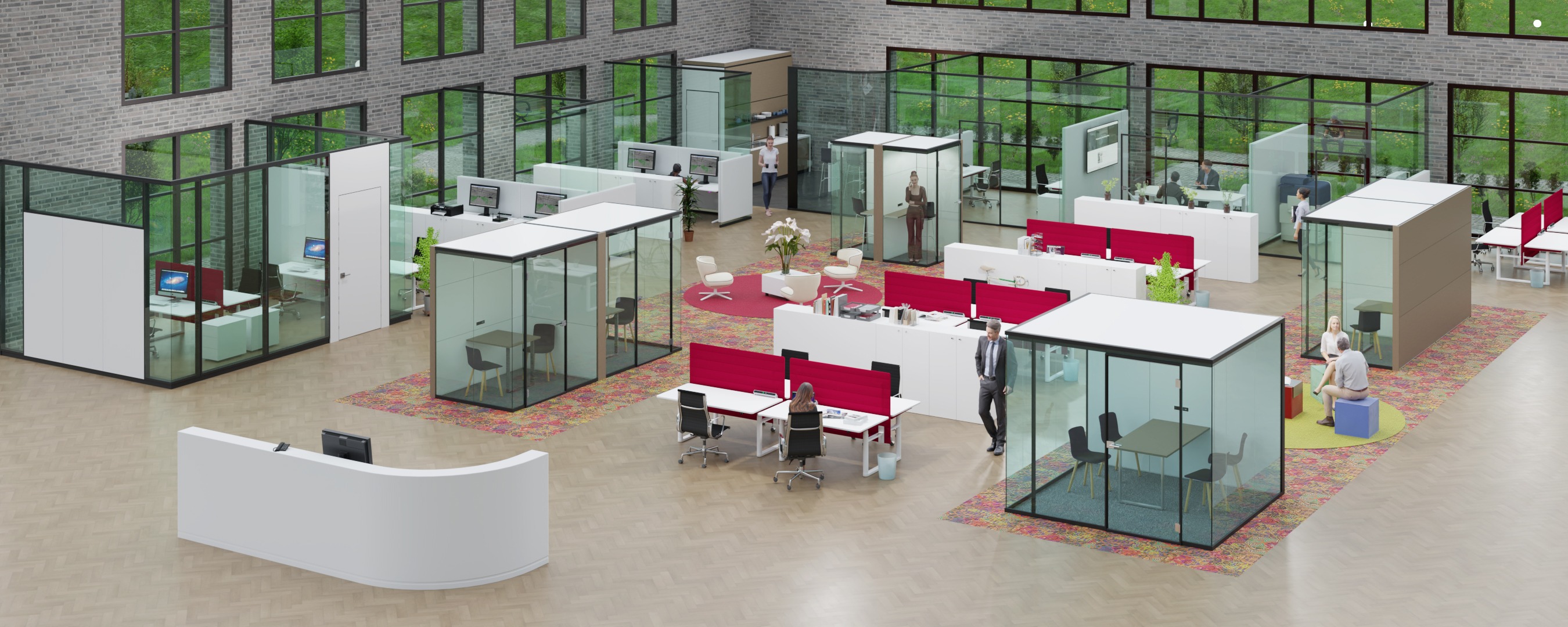 Die richtigen Akustikelemente für jeden Raumtyp im Büro